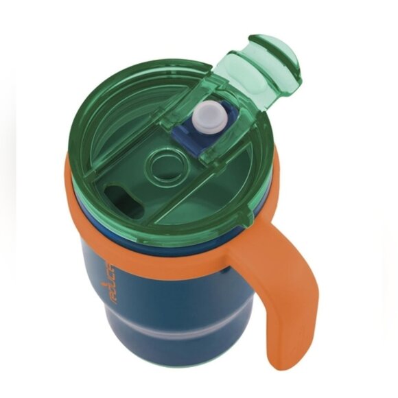 Reduce Coldee 2 Pack Spill-Proof Tumblers with Handle for Kids Ages 3+ 14 oz - Picture 4 of 8